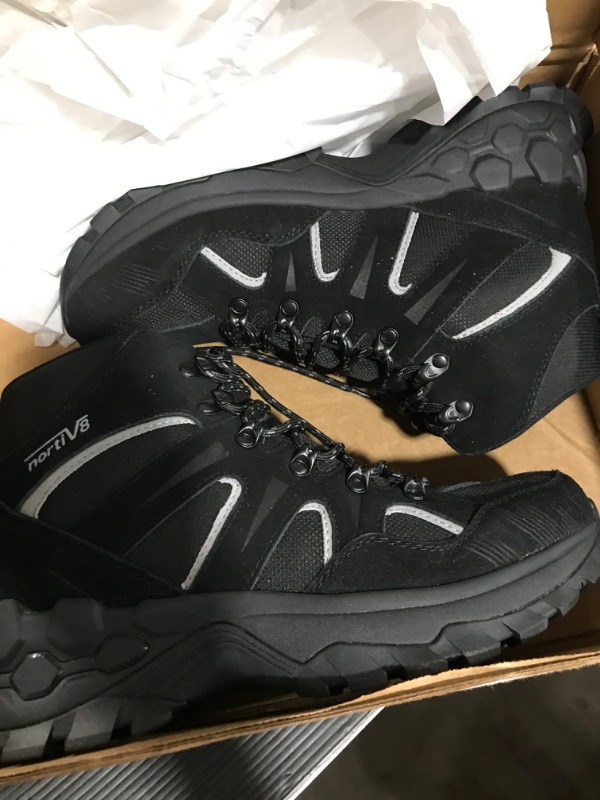 Photo 1 of Men's Black hiking Boots. Size 9