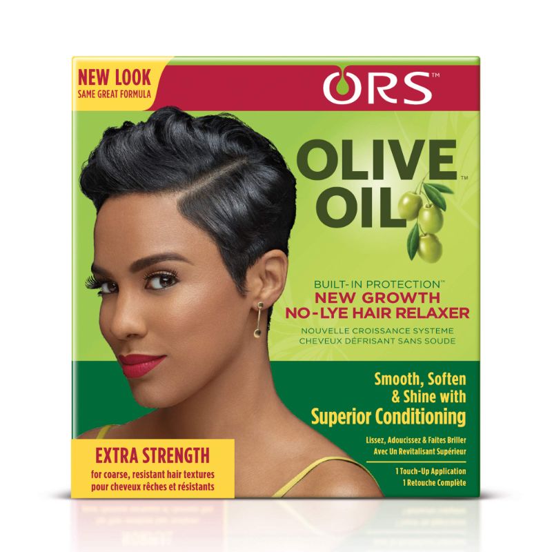 Photo 1 of ORS Olive Oil Built-In Protection New Growth No-Lye Hair Relaxer - Extra Strength