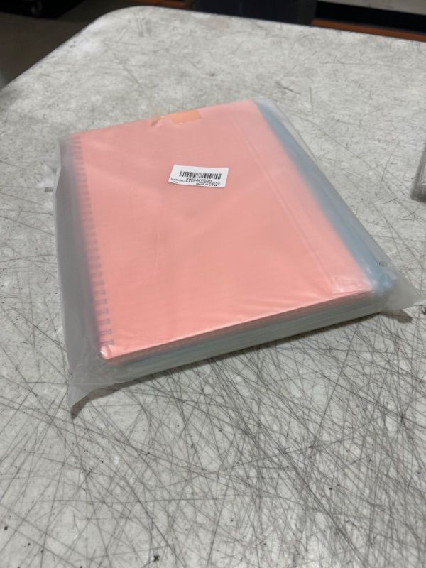 Photo 2 of Yansanido Spiral Notebook, 4 Pcs 10.5 Inch x 7.45 Inch B5 Thick Plastic Hardcover 7mm College Ruled 4 Color 80 Sheets -160 Pages Journals for Study, Work, Travel and Notes (B5, 4 Pcs Light Color) B5 4 Pcs Light Color