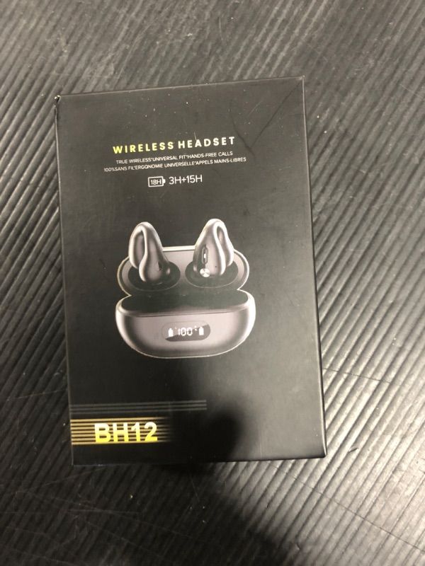 Photo 2 of Wireless Earbuds Bluetooth 5.3 Headphones 48H Stereo Earphones in Ear with 4 ENC Mic Clear Calls, Noise Cancelling Ear Buds with LED Display Charging Case, IP7 Waterproof Sport Headset for Android iOS
