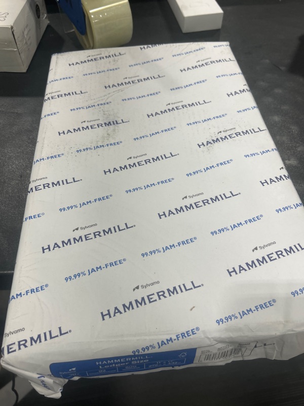 Photo 2 of Hammermill Printer Paper, 20 Lb Copy Paper, 11 x 17 - 1 Ream (500 Sheets) - 92 Bright, Made in the USA 1 Ream | 500 Sheets Ledger (11x17) Paper