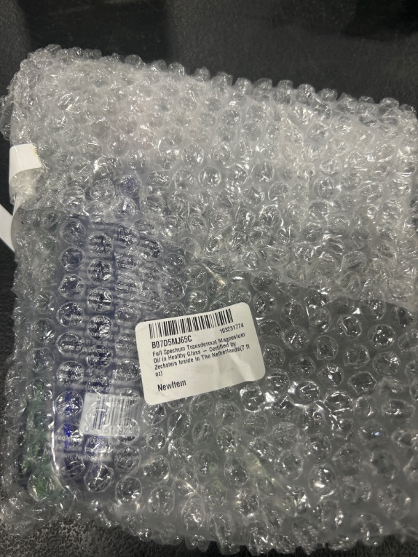 Photo 1 of Ultra Pure Transdermal Magnesium Oil - Fast Acting Topical Absorption for Better Health - Certified Zechstein Magnesium Chloride (7 fl oz - Glass Bottle) Unflavored 7 Fl Oz (Pack of 1)