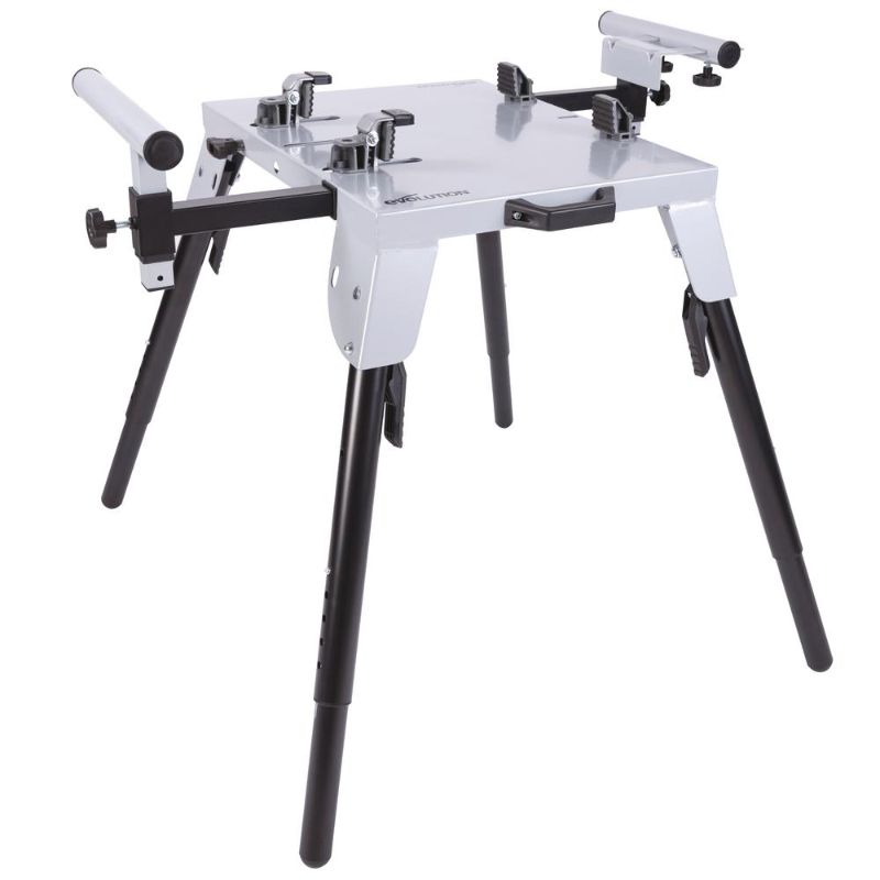 Photo 1 of  32-3/32 in. X 23-5/8 in. Universal Heavy-Duty Stationary Chop Saw Stand 