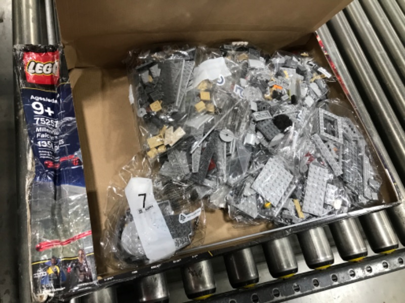 Photo 2 of  LEGO Star Wars Millennium Falcon 75257 Building Set - Starship Model with Finn, Chewbacca, Lando Calrissian, Boolio, C-3PO, R2-D2, and D-O Minifigures, The Rise of Skywalker Movie Collection 