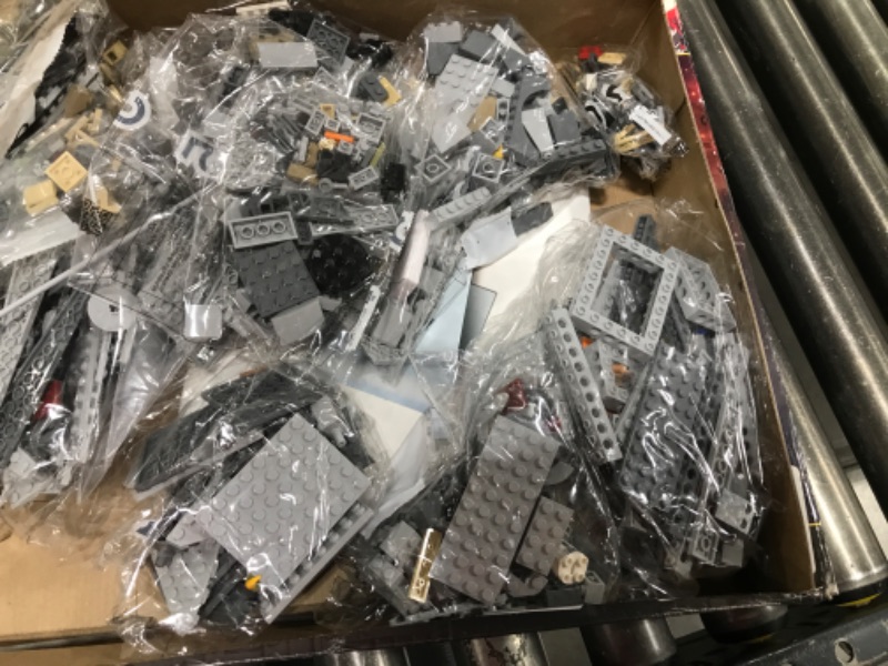 Photo 3 of  LEGO Star Wars Millennium Falcon 75257 Building Set - Starship Model with Finn, Chewbacca, Lando Calrissian, Boolio, C-3PO, R2-D2, and D-O Minifigures, The Rise of Skywalker Movie Collection 