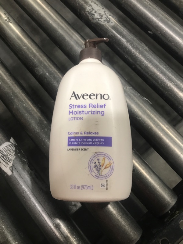 Photo 2 of  Aveeno Stress Relief Moisturizing Lotion Lavender - 33 Fl Oz 