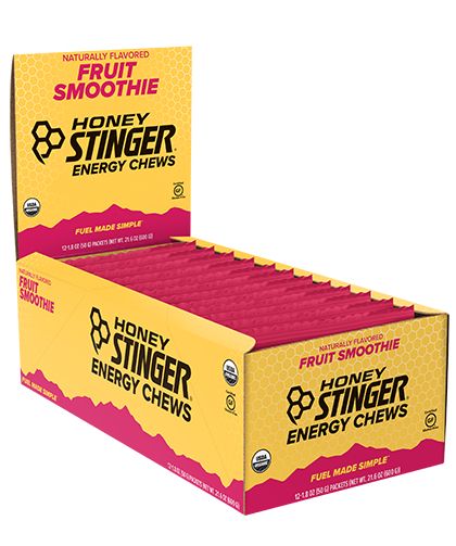 Photo 1 of  Honey Stinger Organic Energy Chew Fruit Smoothie 12 Ct BEST BY 07 MAR 2025