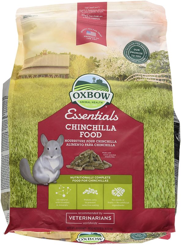 Photo 1 of  Oxbow Essentials Dry Chinchilla Food 10 Lbs. 