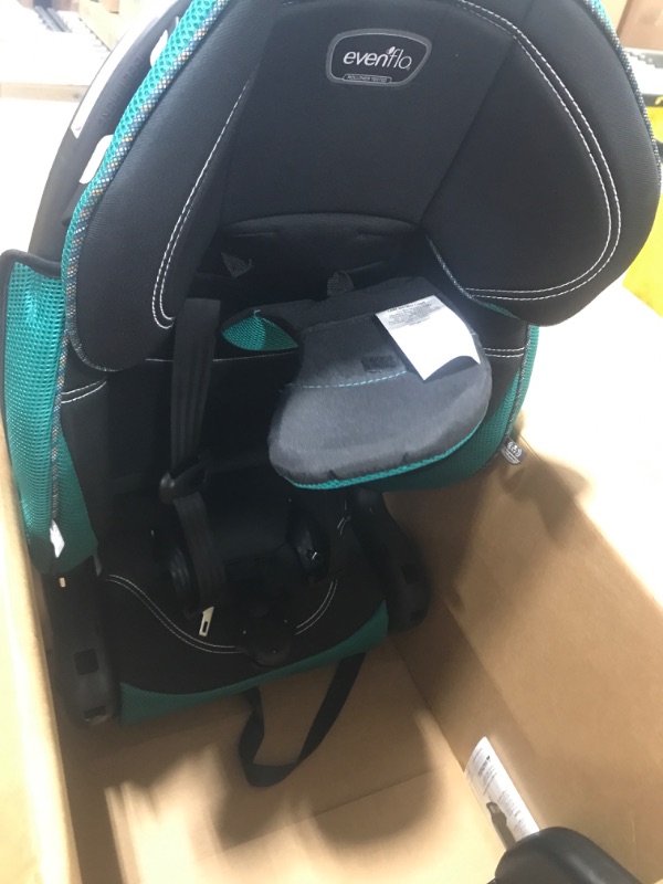 Photo 3 of  Evenflo Chase Lx Harnessed Booster Car Seat - Teal 