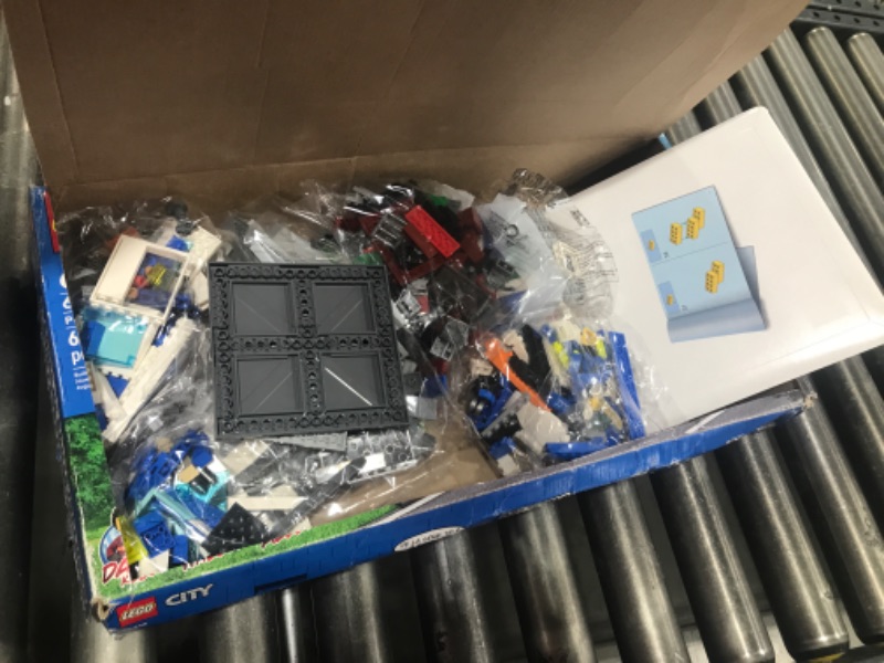 Photo 2 of LEGO City Police Station with Van, Garbage Truck & Helicopter Toy 60316, Gifts for 6 Plus Year Old Kids, Boys & Girls with 5 Minifigures and Dog Toy Standard Packaging