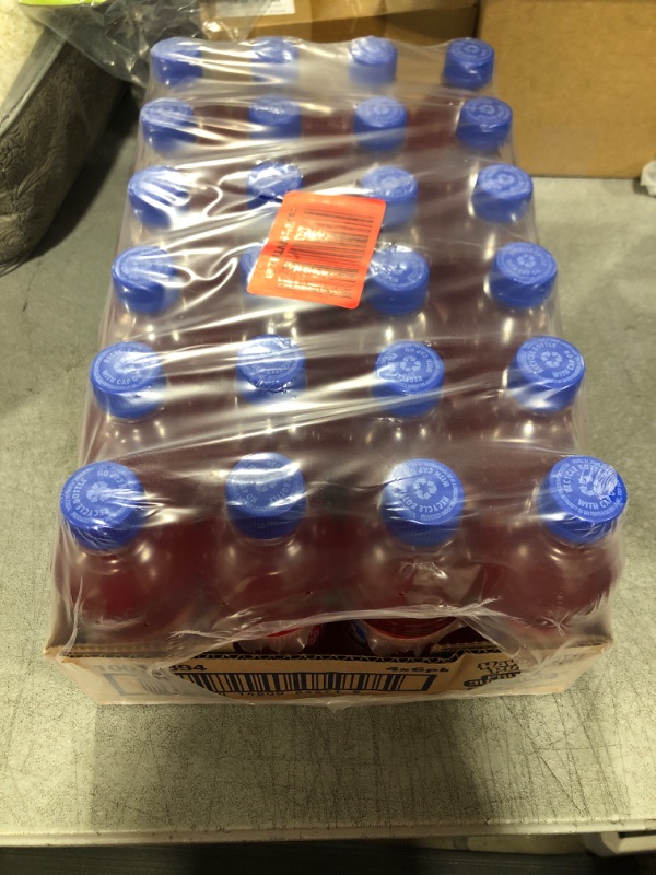 Photo 2 of (24 Bottles) Hawaiian Punch Fruit Juicy Red 10 Fl Oz Best By December 27 2024