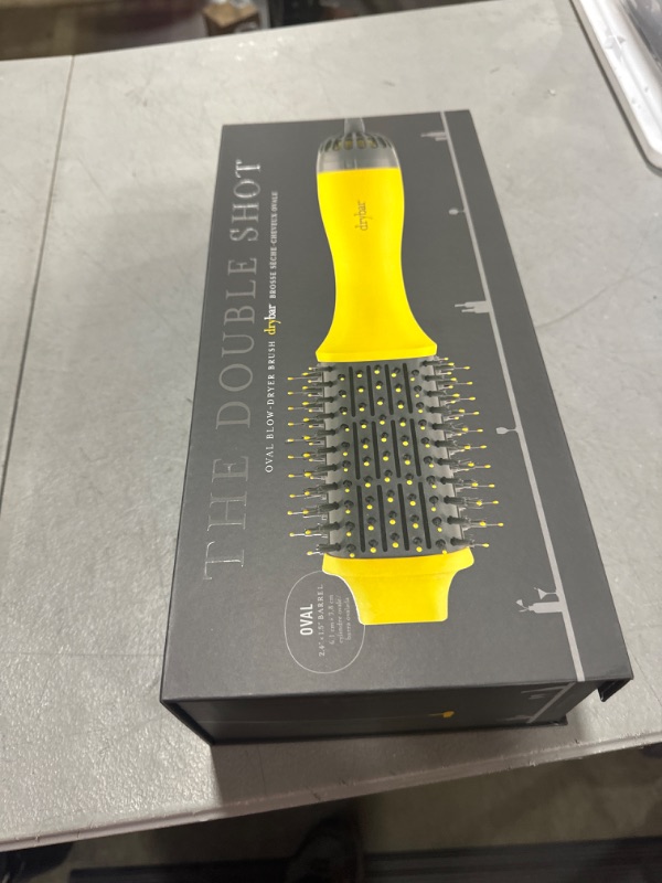 Photo 1 of Drybar The Double Shot Oval Blow-Dryer, lightweight, Yellow