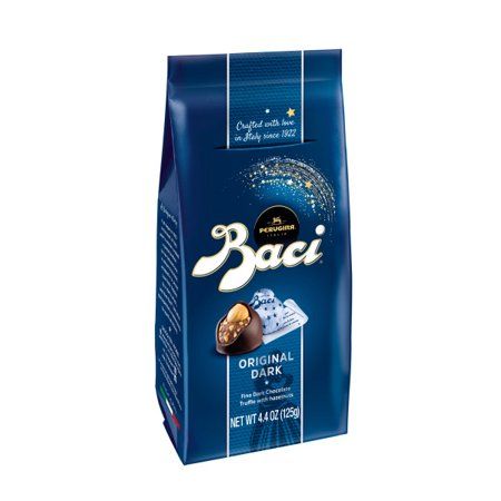 Photo 1 of Baci Perugina Dark Chocolate Hazelnuts Truffles Gusto Candy Bag 4.4 oz