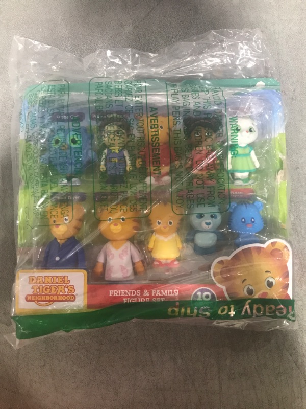 Photo 2 of daniel tiger's neighborhood friends and family figure set 10 pack exclusive