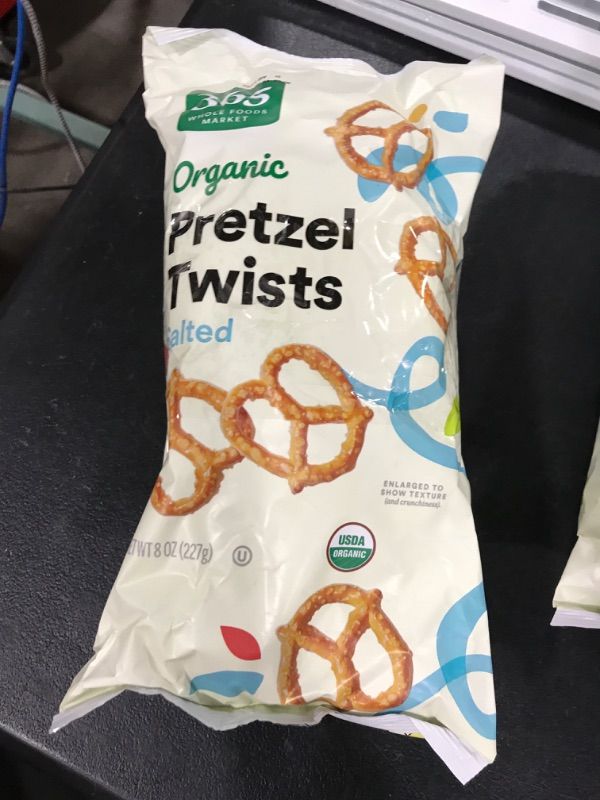 Photo 2 of 2 PACK 365 by Whole Foods Market, Organic Mini Pretzel Twists, 8 Ounce BB 05.24