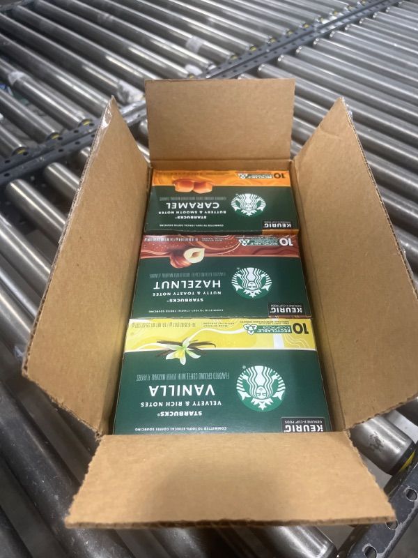 Photo 2 of Starbucks K-Cup Coffee Pods—Flavored Coffee—Variety Pack for Keurig Brewers—Naturally Flavored—100% Arabica—6 boxes (60 pods total) -- EXP.10-24-2024