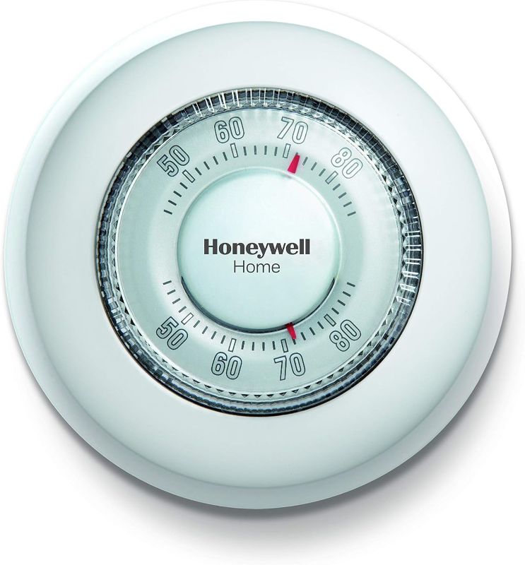 Photo 1 of  Honeywell Home CT87K1004 The Round Heat Only Manual Thermostat 