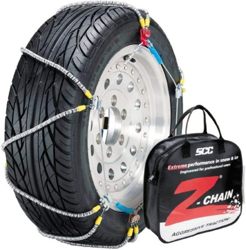 Photo 1 of  SCC Z-583 Z-Chain Extreme Performance Cable Tire Traction Chain - Set of 2 