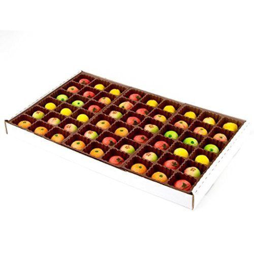 Photo 1 of  Bergen Marzipan 54 Piece Assorted Fruit Marzipan Gift Box Tray BEST BY 15 MAY 2025