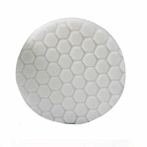 Photo 1 of  White Hex-Logic Car Polishing Pad, 5 Inch | Polish & Protect | Chemical Guys 