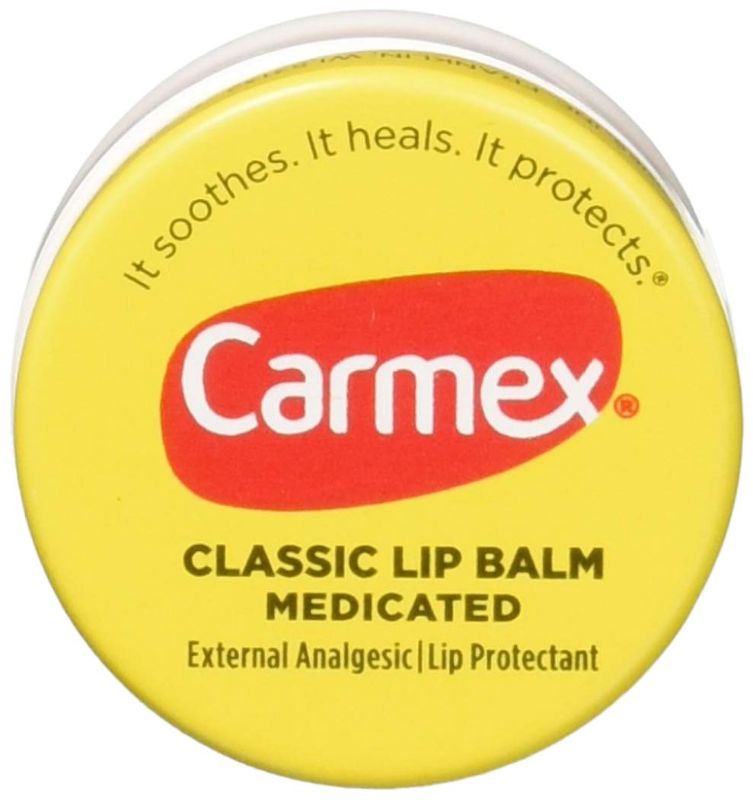 Photo 1 of Carmex Classic Lip Balm Medicated, 0.25 oz (Pack of 2)
