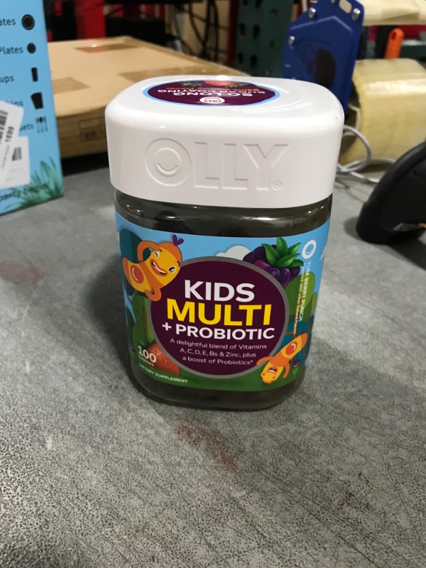 Photo 2 of OLLY Kids Multi 100 Count (Pack of 1) Multi + Probiotic - 100 ct Multivitamin Expire January 2025