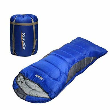 Photo 1 of 0 Degree Winter Sleeping Bags for Adults Camping (350GSM) -Temp Range (5F - 32F) Portable Waterproof Compression Sack- Camping Sleeping Bags for Big a
