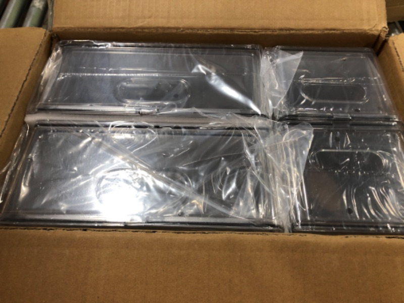 Photo 1 of MANO Fridge Drawer Pull Out Stackable Bins with Handle Clear Refrigerator Drawers Organizer Food Storage Container Box with Dividers Plastic Produce Saver for Pantry, Cabinet, Kitchen, Clothes?4Pack? 2S+2L