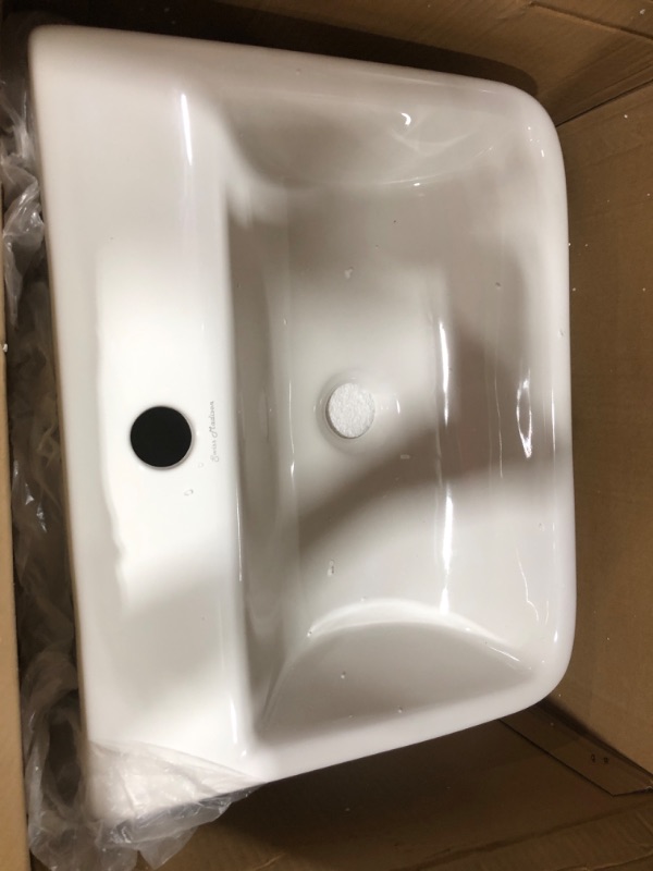 Photo 1 of 
Swiss Madison
St. Tropez Wall Mount Sink in White