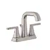 Photo 1 of  Deveral 4 in. Centerset 2-Handle High-Arc Bathroom Faucet in Chrome
