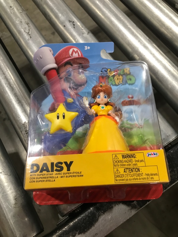Photo 1 of Nintendo Super Mario - Princess DAISY Super Star 4" Figure NIB