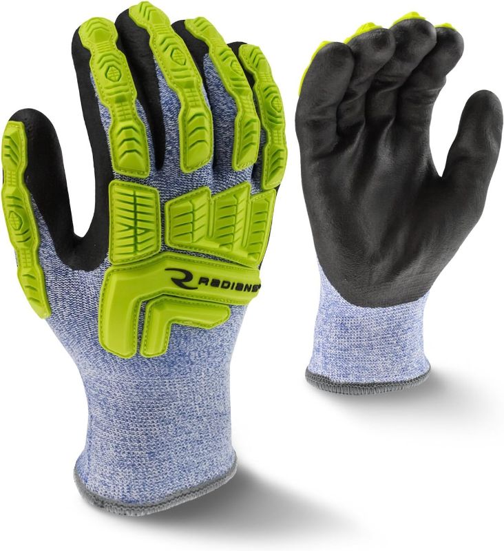 Photo 1 of Radians RWG604 Cut Protection Cold Weather Coated Glove, Cut Protection Level A4 Size S