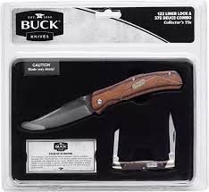 Photo 1 of Buck Knives 122 Liner Lock & 375 Deuce Two-Piece