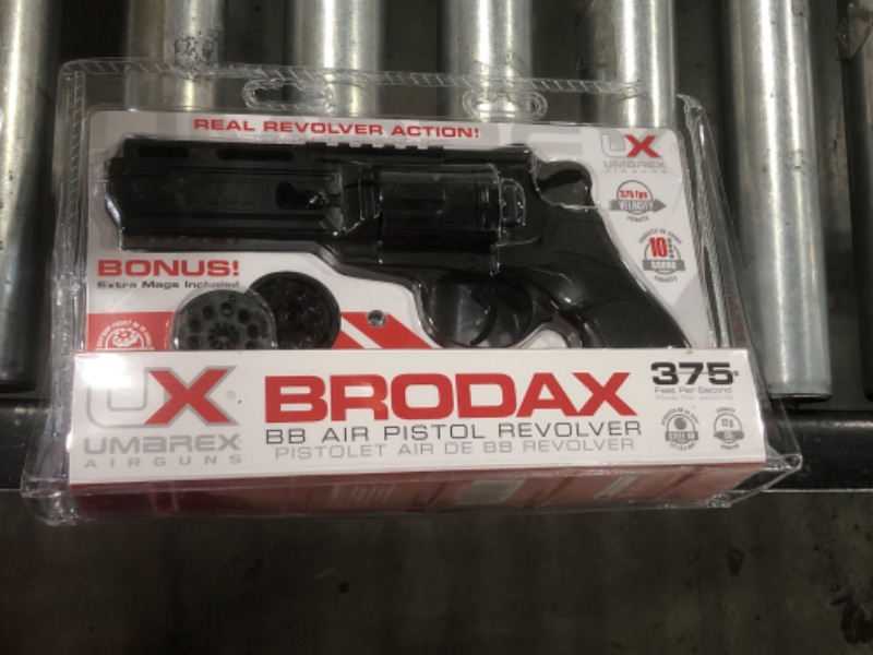 Photo 2 of Umarex Brodax .177 Caliber BB Gun Air Pistol Revolver Air Gun Only