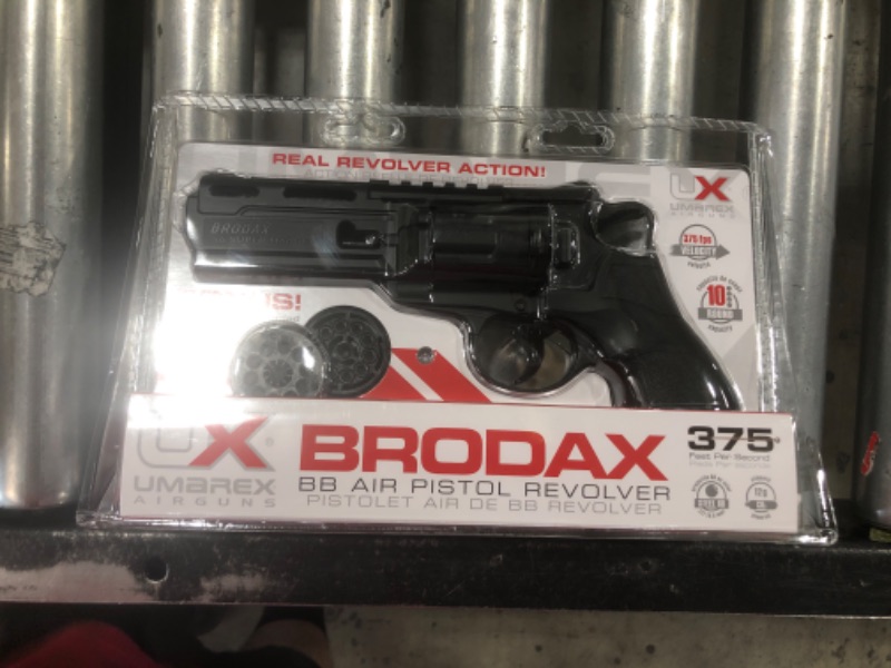 Photo 2 of Umarex Brodax .177 Caliber BB Gun Air Pistol Revolver Air Gun Only