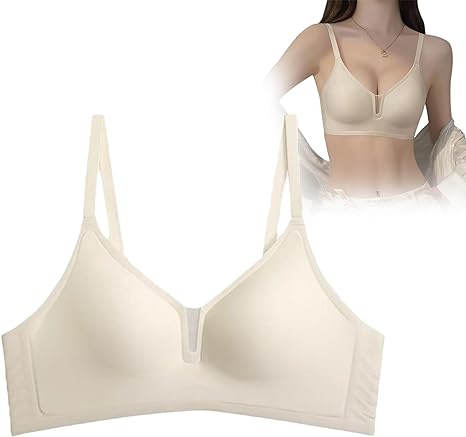 Photo 1 of Seamless Wirefree Bras for Women Underoutfit Wireless Comfort Lift Push Up Bralettes with Support and Bra Extender