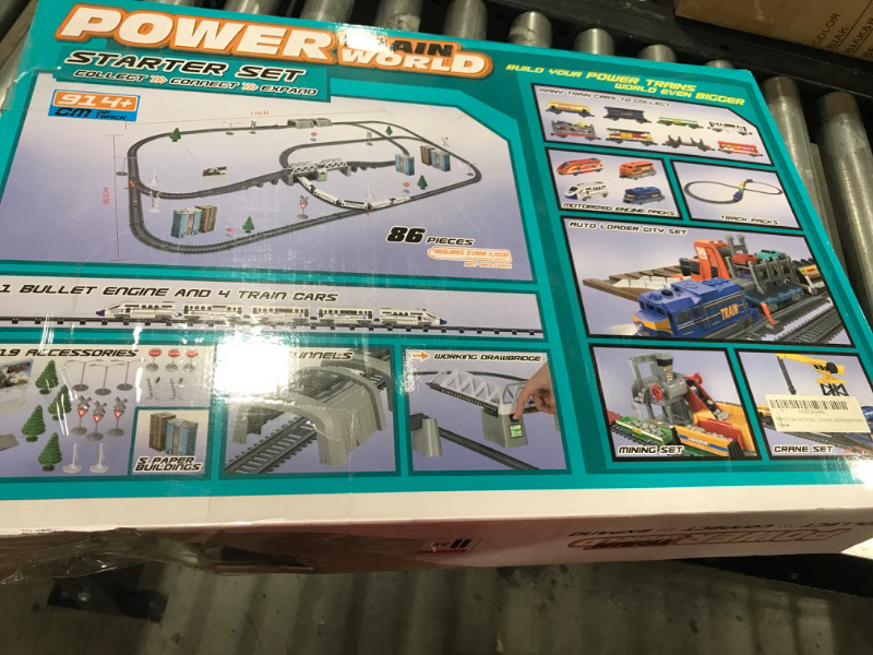 Photo 2 of power train world train set