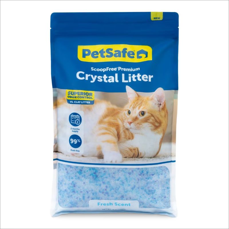 Photo 1 of PetSafe ScoopFree Premium Fresh Crystal Cat Litter, 8-lb bag
