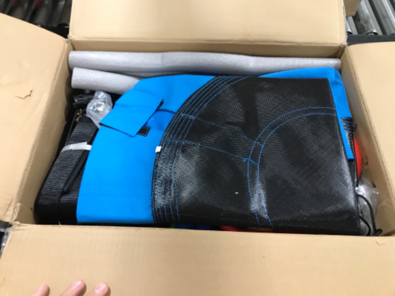 Photo 1 of Hapfan 65ft Ninja Warrior Obstacle Course for Kids with Swing, Ninja Rope Course with 11 Obstacles for Backyard Outside, Tree Slackline Jungle Gym Outdoor