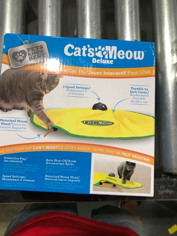 Photo 1 of Cat's Meow Motorized Chaser Cat Toy, One Size
