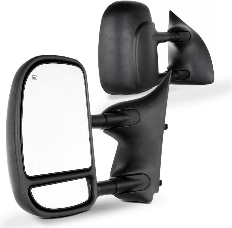 Photo 1 of SCITOO 1999-2007 for Ford for F250 for F350 for F450 for F550 Super Duty Power Towing Mirrors 2000 2001 2002 2003 2004 2005 for Ford Excursion (Pair) 