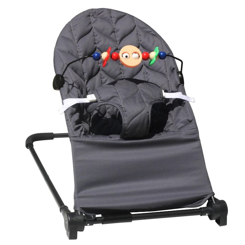 Photo 1 of Suntue Baby Bouncer Activity Center,Portable Bouncer seat for Babies 0-12 Months,Natural Rocker for Infants with Carry Case. 