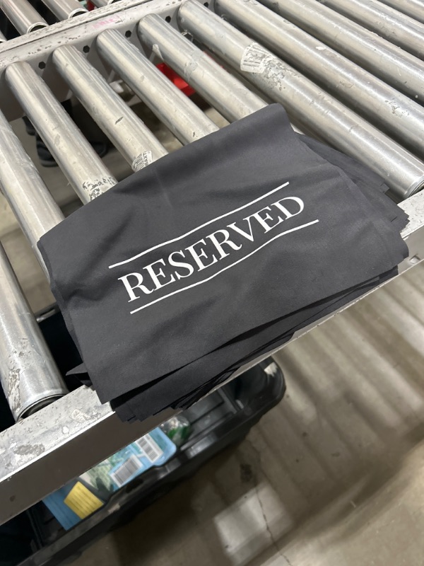 Photo 1 of BLACK RESERVED SEAT COVERS 