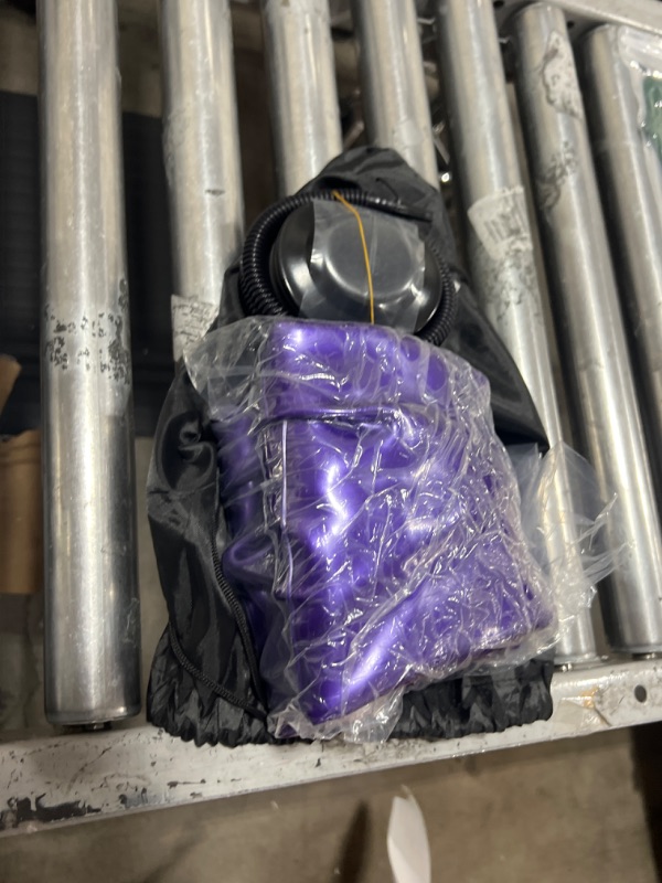 Photo 1 of Physio Roll Therapy Fitness Excercise Peanut Ball for Balance, Labor Birthing, Muscle Tension, Back Pain Relief, Dog Training, Home Exercise & Yoga Programme purple 50*100cm