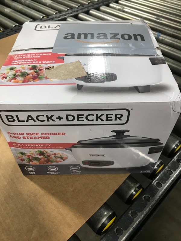 Photo 1 of Black+Decker™ 6-Cup Traditional Rice Cooker