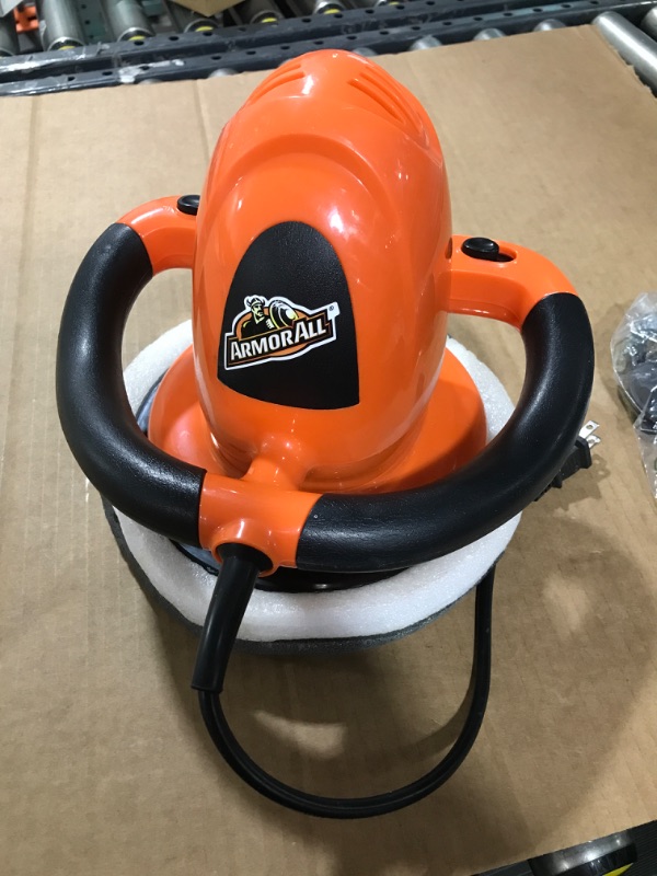 Photo 2 of Armor All, AA10BP , 10 Inch Orbital, Wheels, Car Buffer/Polisher , Orange
