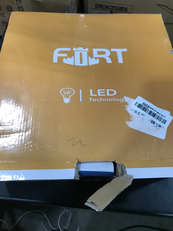 Photo 1 of FORT LED Rope Lights Outdoor Waterproof Warm White led Strip Lights, 100 ft led Lights 720 Led Connectable and Flexible Tube Lights UL Plug -Idear for Trees,Pool,Wedding Deck Landscape, Gerden Decor