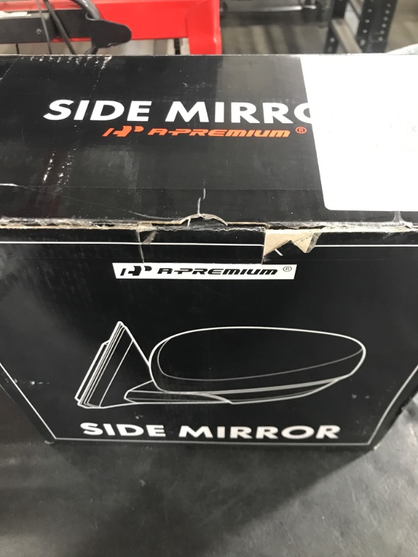 Photo 1 of A-Premium Passenger Side Power Door Mirror - Compatible with Ford Ranger 1998-2005 & Mazda B2300 1996-1997 2001-2005, B2500 1998-2001, B3000 B4000 1996-2005 - Non-Heated Manual Folding Black