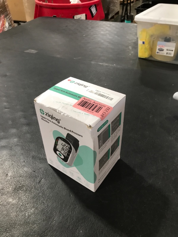 Photo 1 of Blood Pressure Monitor Upper Arm Automatic Digital High Blood Pressure Machine Kit for Home Use with Bp Monitor Cuff?9"-17.3" Adjustable?- 2 x 99 Sets Memory Includes Charging Cord