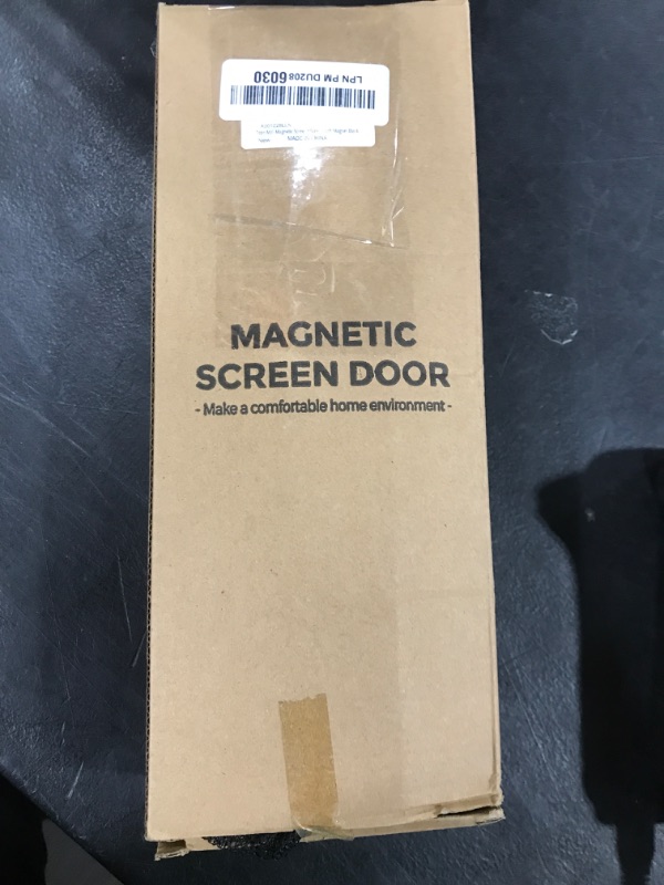 Photo 1 of Titan Mall Magnetic Screen Door, Self Sealing Screen Door, Heavy Duty Door Screen Magnetic Closure Keep Bugs Out, Retractable Screen Door Mesh - Pet and Kid Friendly, Hands Free Door Screen 39" x 82"